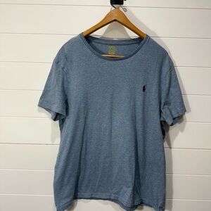 Ralph Lauren Heather Blue Men's Tee